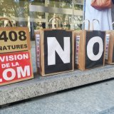 Gauche et syndicats ont récoltés 5408 signatures pour leur référendum contre l'extension des horaires d'ouverture des magasins